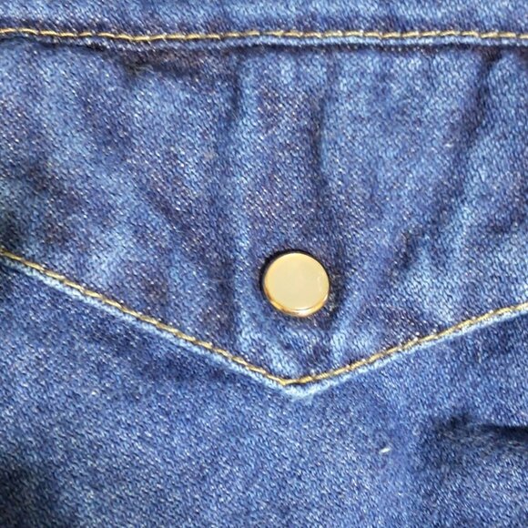 Vintage 1980s Norsport High-Waisted Pleated Mom Jeans Size 25/30 Dark Indigo HK - Picture 8 of 9